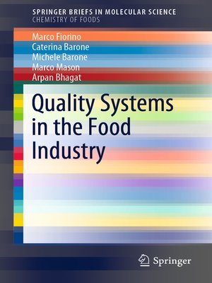 cover image of Quality Systems in the Food Industry